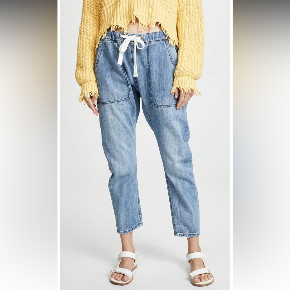 One Teaspoon Shabbies Drawstring Boyfriend Jeans